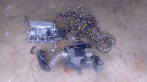 Fuel injection system off a 1.6i Mazda rustler
